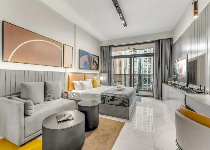 Lux Studio 5 Min From Dubai Mall And Burj Khalifa